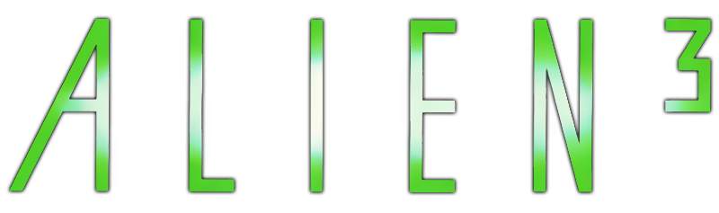 Sigourney Weaver as Ripley with a shaved head looking determined in the Alien³ movie poster.