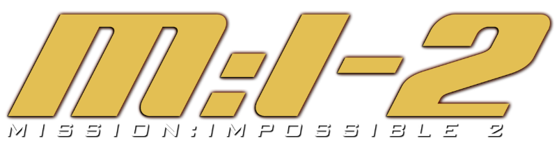 Tom Cruise as Ethan Hunt in Mission: Impossible II staring intensely while holding a combat knife.