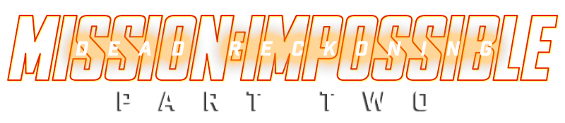 Tom Cruise as Ethan Hunt riding a motorcycle off a cliff in Mission: Impossible - Dead Reckoning Part Two.