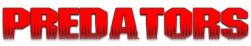 Adrien Brody as Royce holding a weapon in a jungle landscape from the Predators movie poster.