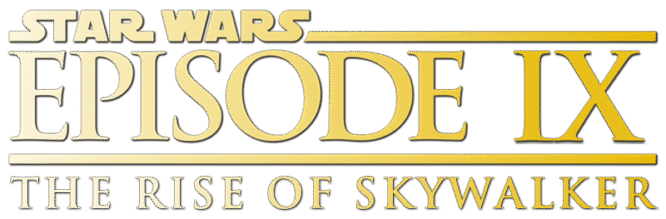 Star Wars The Rise of Skywalker poster featuring Rey and Kylo Ren with their ignited lightsabers.