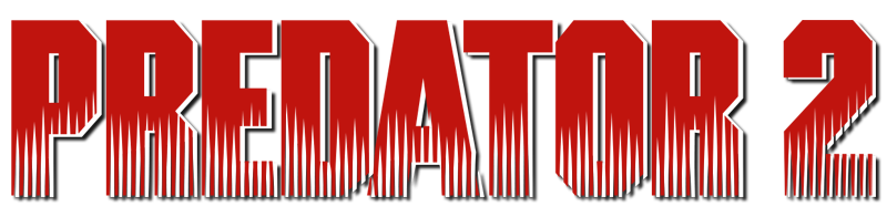 Danny Glover as Lieutenant Mike Harrigan aiming his pistol in the Predator 2 movie poster.